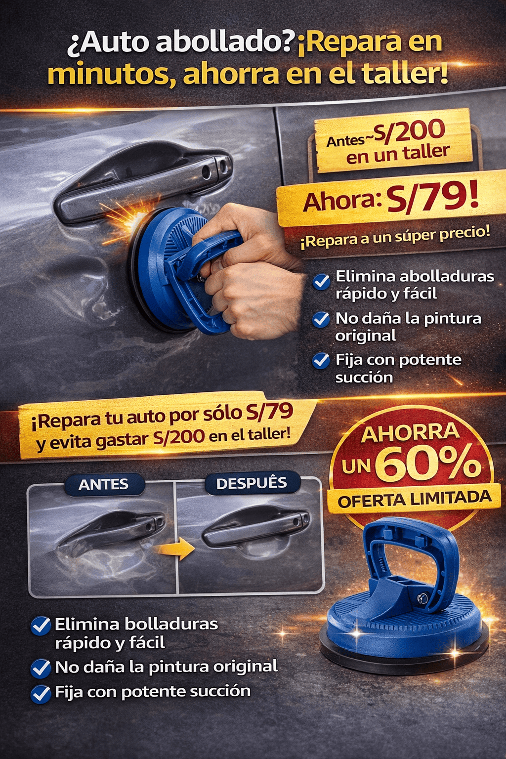 Extractor de abolladuras FixCar
